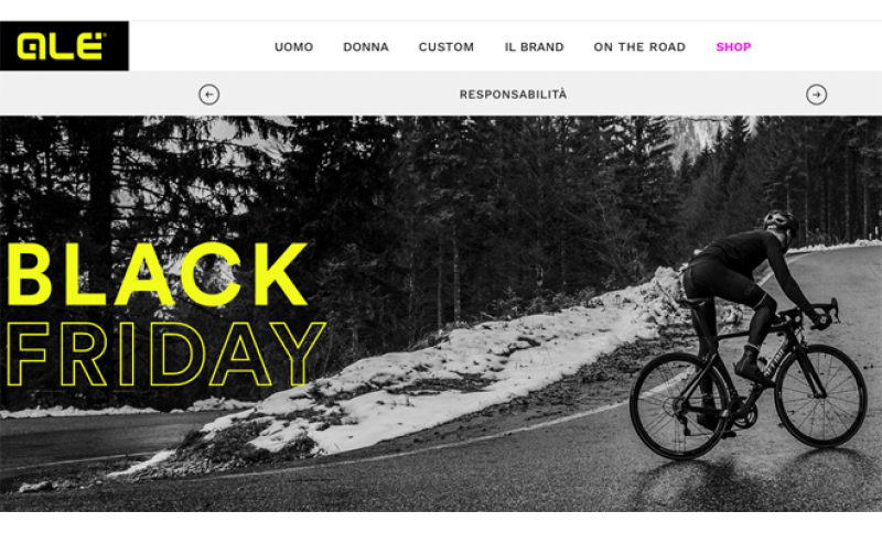 ALE CYCLING ARRIVANO LE OCCASIONI DEL BLACK FRIDAY