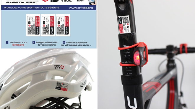 Ekoi Corsa Light - kit di adesivi per casco